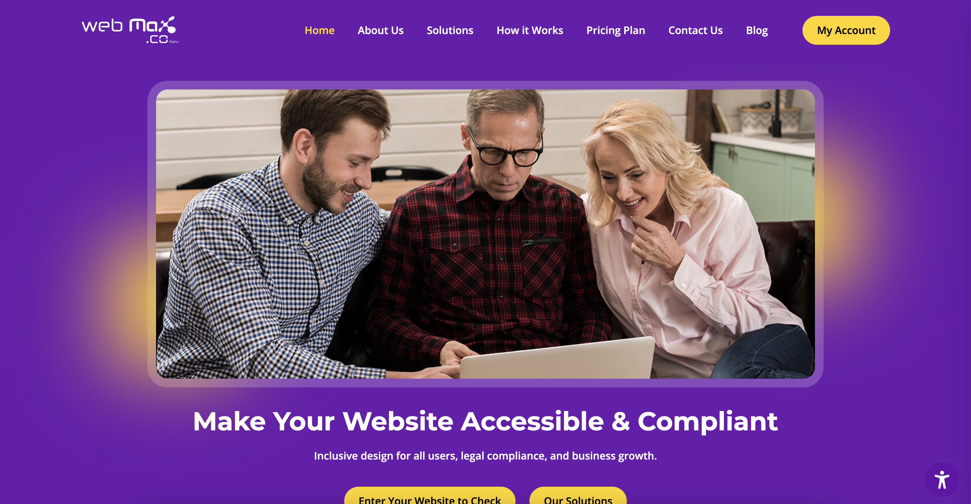 See WebMax in Action Banner