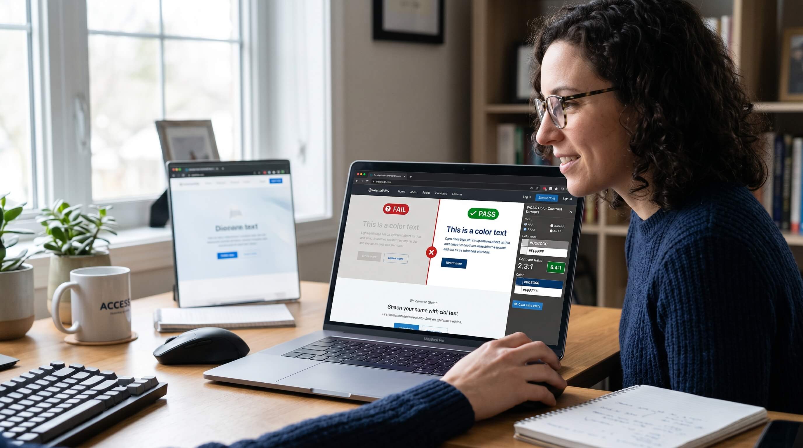 Website Color Contrast Accessibility